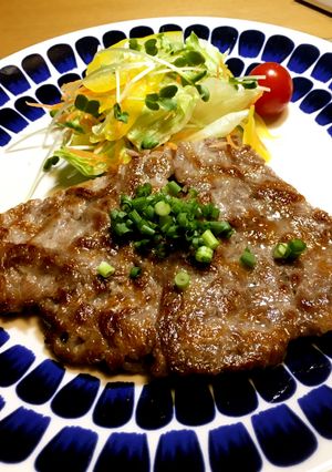 牛の切り落とし肉でステーキを☆-レシピのメイン写真