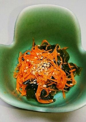 人参の黒酢たまねぎドレッシングあえ-レシピのメイン写真