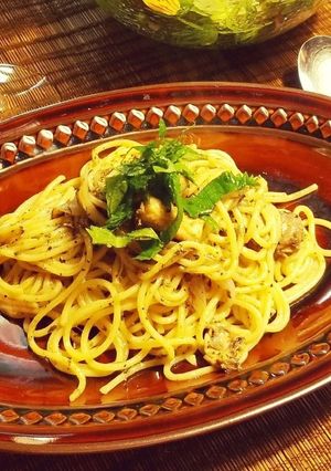 バジル風味の♪サバ缶パスタ-レシピのメイン写真