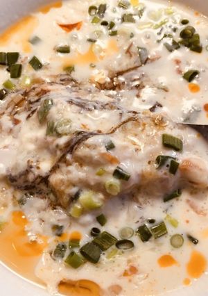 豆乳もずく酢スープ♡ めちゃ簡単鹹豆漿-レシピのメイン写真