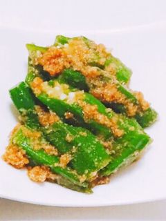 簡単副菜に☆オクラの胡麻和え☆-レシピのメイン写真
