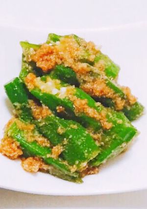 簡単副菜に☆オクラの胡麻和え☆-レシピのメイン写真