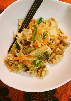お野菜たっぷりしゃぶしゃぶサラダ-レシピのメイン写真