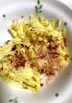 簡単おいしい！花おくらのおかか和え-レシピのメイン写真