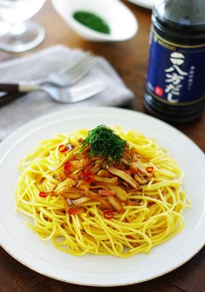 エリンギとベーコンの甘辛！和風パスタ-レシピのメイン写真