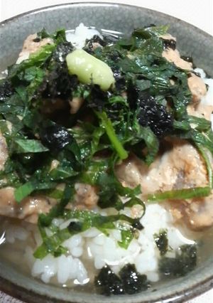 胡麻の香りいっぱい！☆ゴマサバ茶漬け☆-レシピのメイン写真
