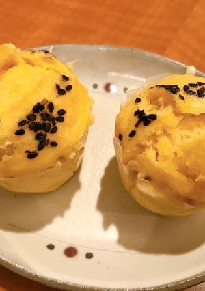 ほわっほわ お芋の蒸しケーキ-レシピのメイン写真
