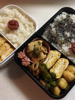 高校生お弁当(2019.9.10)-レシピのメイン写真