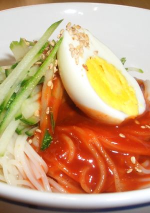 本場韓国の味★辛うま！ビビン麺-レシピのメイン写真