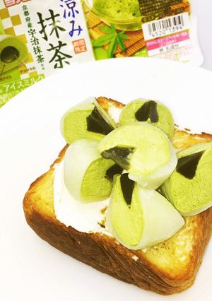 雪見だいふくトースト-レシピのメイン写真