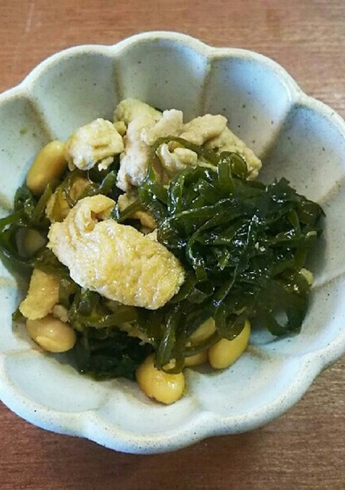 豚肉 切り昆布 大豆 油揚げ 炒め煮-レシピのメイン写真