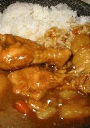 コラーゲンたっぷり♪チキンカレー☆-レシピのメイン写真