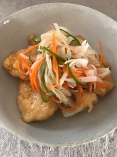 とってもカンタン 鶏むね肉の南蛮漬け-レシピのメイン写真