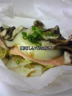 鮭ときのこのレンジ蒸し-レシピのメイン写真