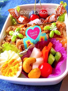 中学生 牛丼 簡単 女子弁当-レシピのメイン写真