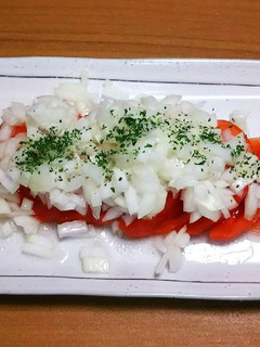 冷しトマトとたまねぎのサラダ☆-レシピのメイン写真