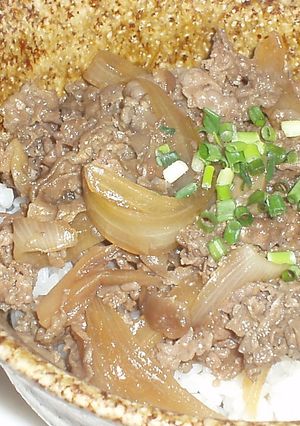 なつかしの牛丼-レシピのメイン写真