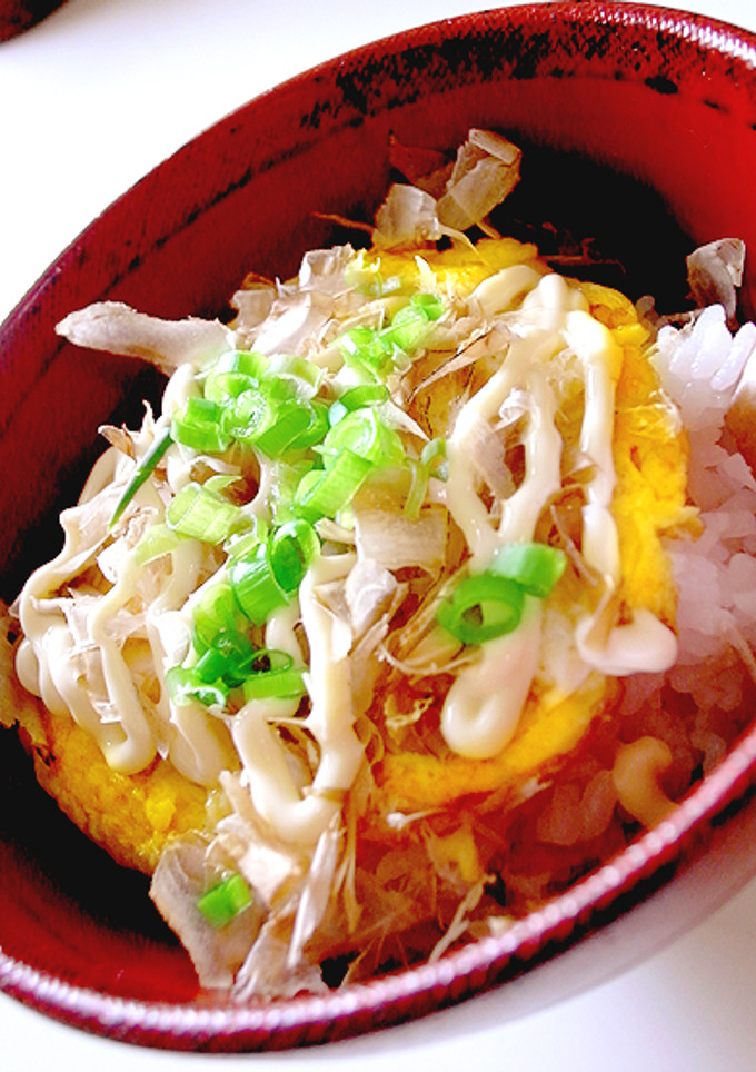 手抜き丼♪白だしマヨのたまご丼-レシピのメイン写真