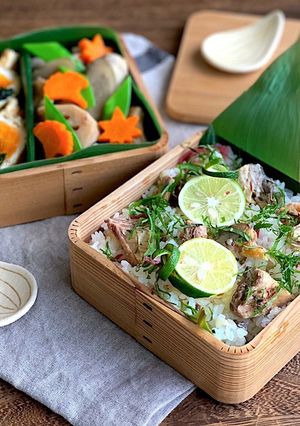 さっぱり食べやすい*サバ缶すだち寿司-レシピのメイン写真