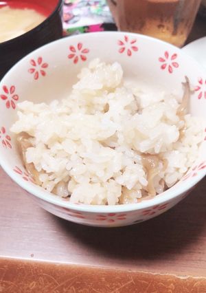 シンプルだけどしっかり舞茸ごはん-レシピのメイン写真