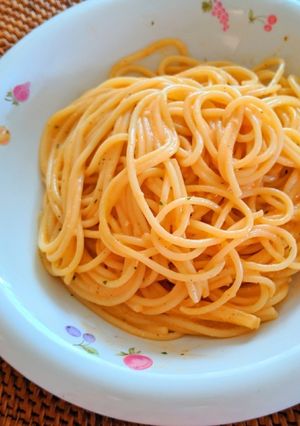 アメリケーヌソースだけのパスタ-レシピのメイン写真