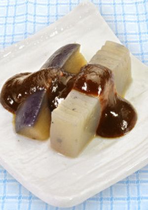 ☆こんにゃくと茄子の田楽煮☆-レシピのメイン写真