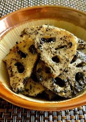 蓮根の胡麻味噌和え◆副菜・お弁当-レシピのメイン写真