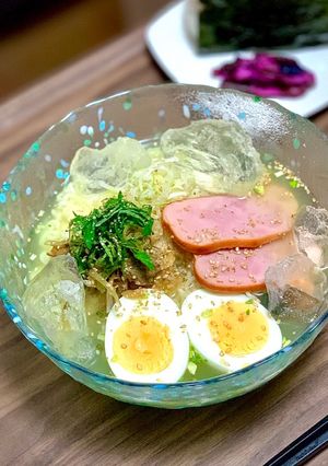 冷やし塩ラーメン (サッポロ一番)-レシピのメイン写真