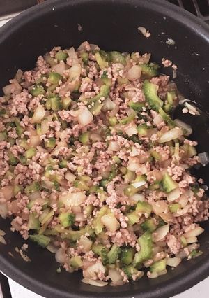 ご飯が進む！ゴーヤのそぼろ煮-レシピのメイン写真
