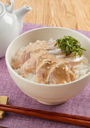 ごまアジ丼-レシピのメイン写真