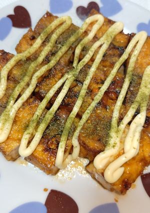 厚揚げの焼肉のタレ炒めマヨ掛け-レシピのメイン写真