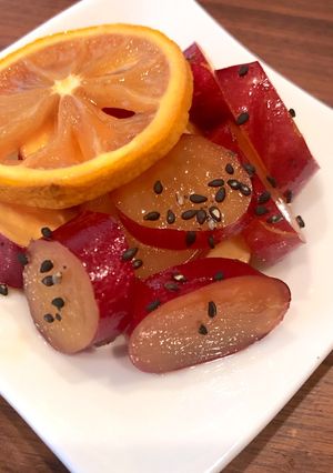 簡単★さつまいものハチミツレモン煮-レシピのメイン写真