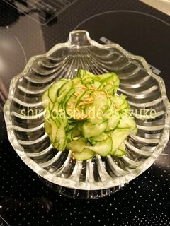 簡単♪白だしだけできゅうりの浅漬け-レシピのメイン写真