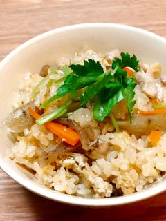 我が家の五目炊き込みご飯 *☻*-レシピのメイン写真