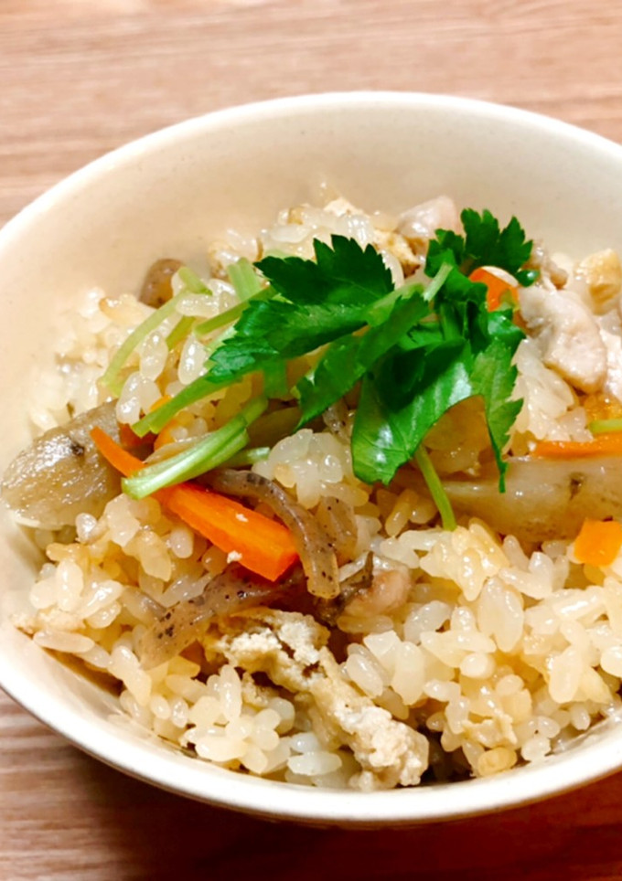 我が家の五目炊き込みご飯 *☻*-レシピのメイン写真