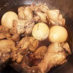 รูปของ ホットクックで鶏のさっぱり煮♬
