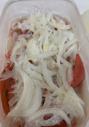 トマトと玉ねぎの甘酒マリネ-レシピのメイン写真