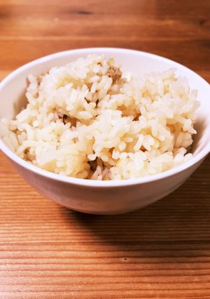 ベビ-ホタテ炊き込みご飯-レシピのメイン写真