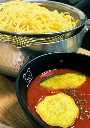 蒙古タンメン風！北極つけナポリタン-レシピのメイン写真