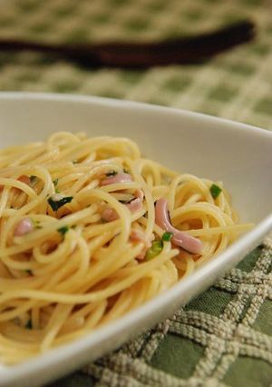 塩辛と小ネギの和風パスタ-レシピのメイン写真