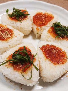 焦がしにんにく味噌の焼きおにぎり-レシピのメイン写真