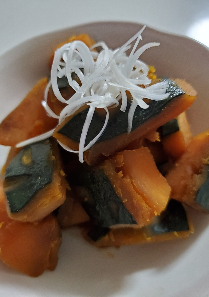 私の覚え書きにかぼちゃの煮物-レシピのメイン写真