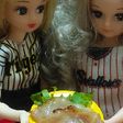 リカちゃん♡野球シリꕤ豚の味噌漬け*.゚