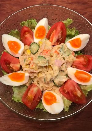 コクありゴマネーズのポテトサラダ-レシピのメイン写真