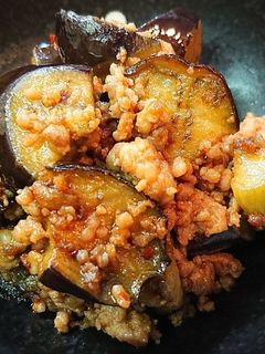 ご飯がススム!なすと豚挽き肉のピリ辛炒め-レシピのメイン写真