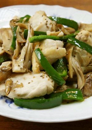マイタケ酵素でしっとり鶏むね焼き-レシピのメイン写真