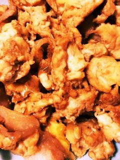 焼き肉のタレで豚バラたまご炒め-レシピのメイン写真