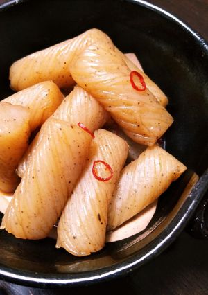 こんにゃくの甘辛煮-レシピのメイン写真