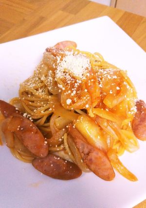 材料少なめ^_^簡単ナポリタン-レシピのメイン写真