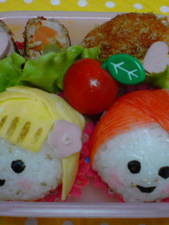 キャラ弁 女の子-レシピのメイン写真